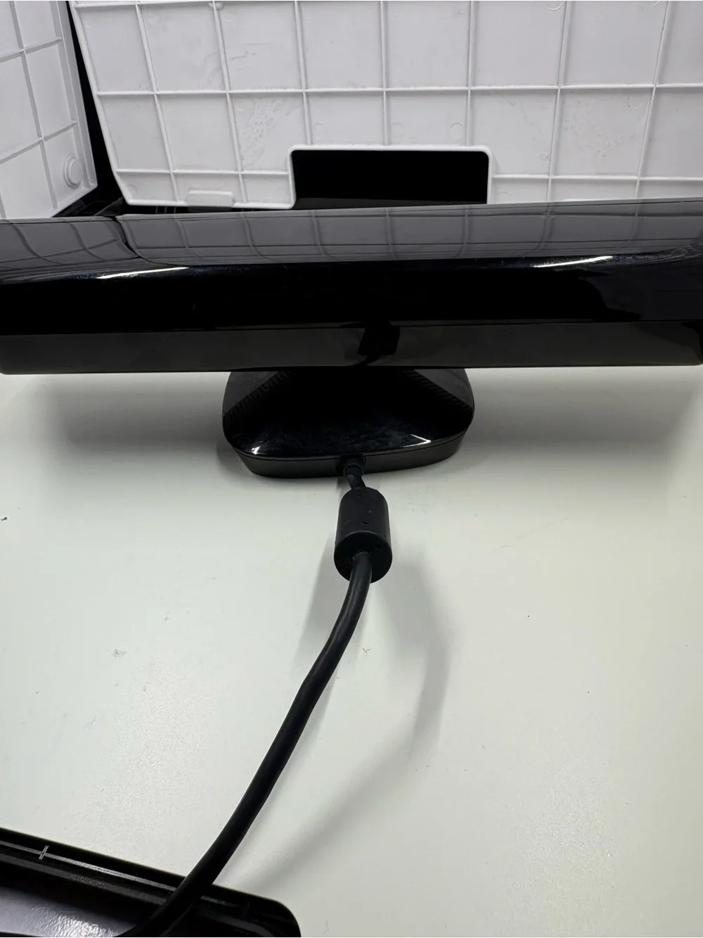 Microsoft Xbox 360 Kinect Sensor with Kinect Adventures! - Black